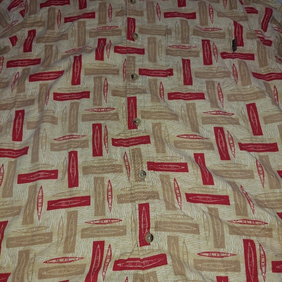 Woolrich button down shirt all over print - Picture 1 of 3